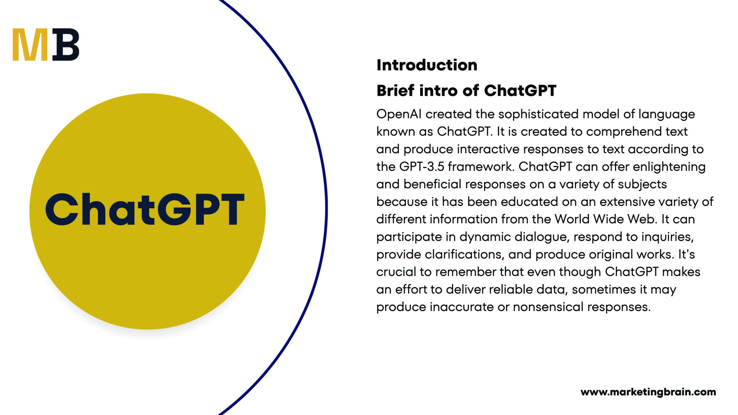 Brief Introduction of ChatGPT