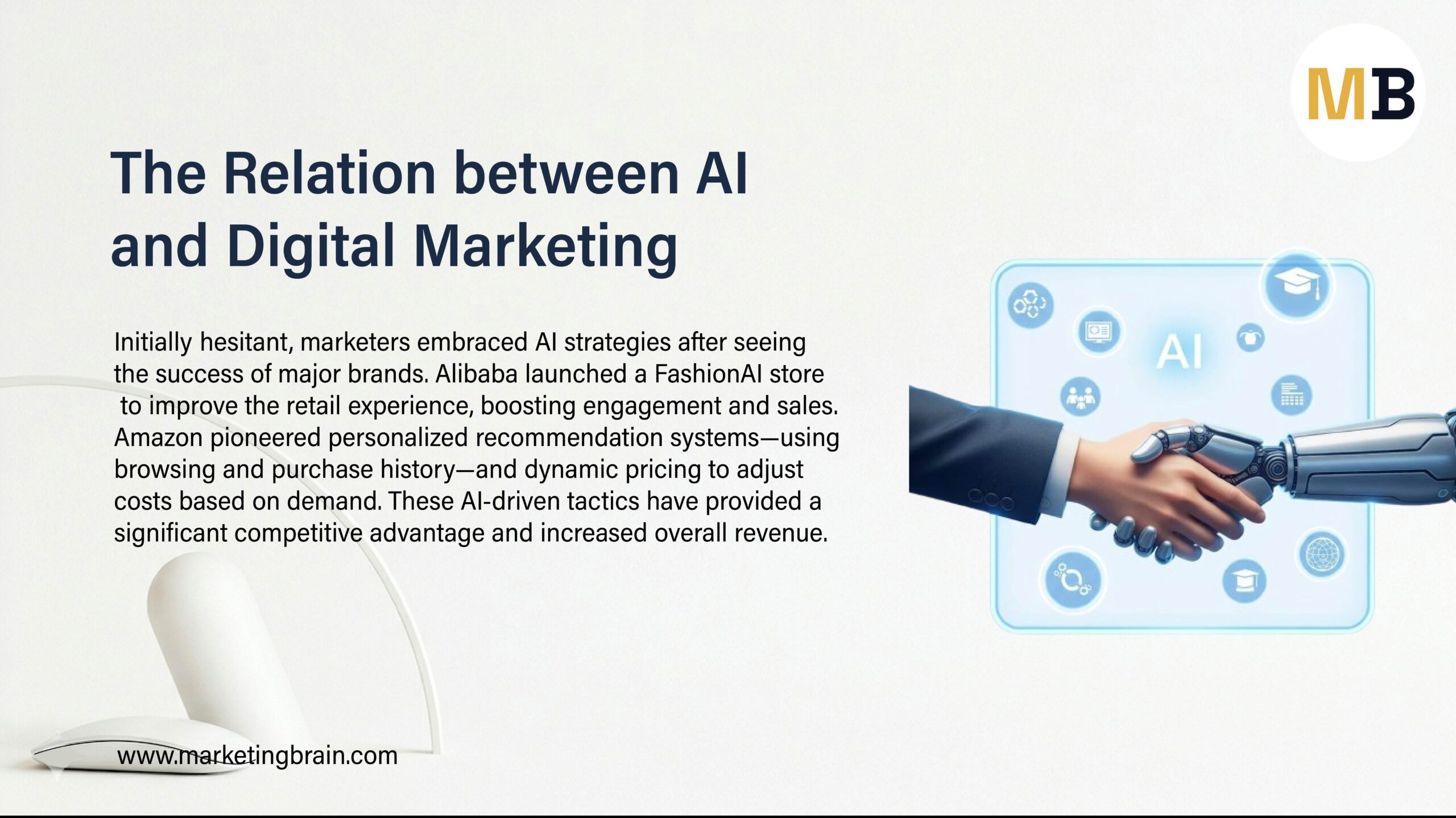 Relation between AI and Digital Marketing