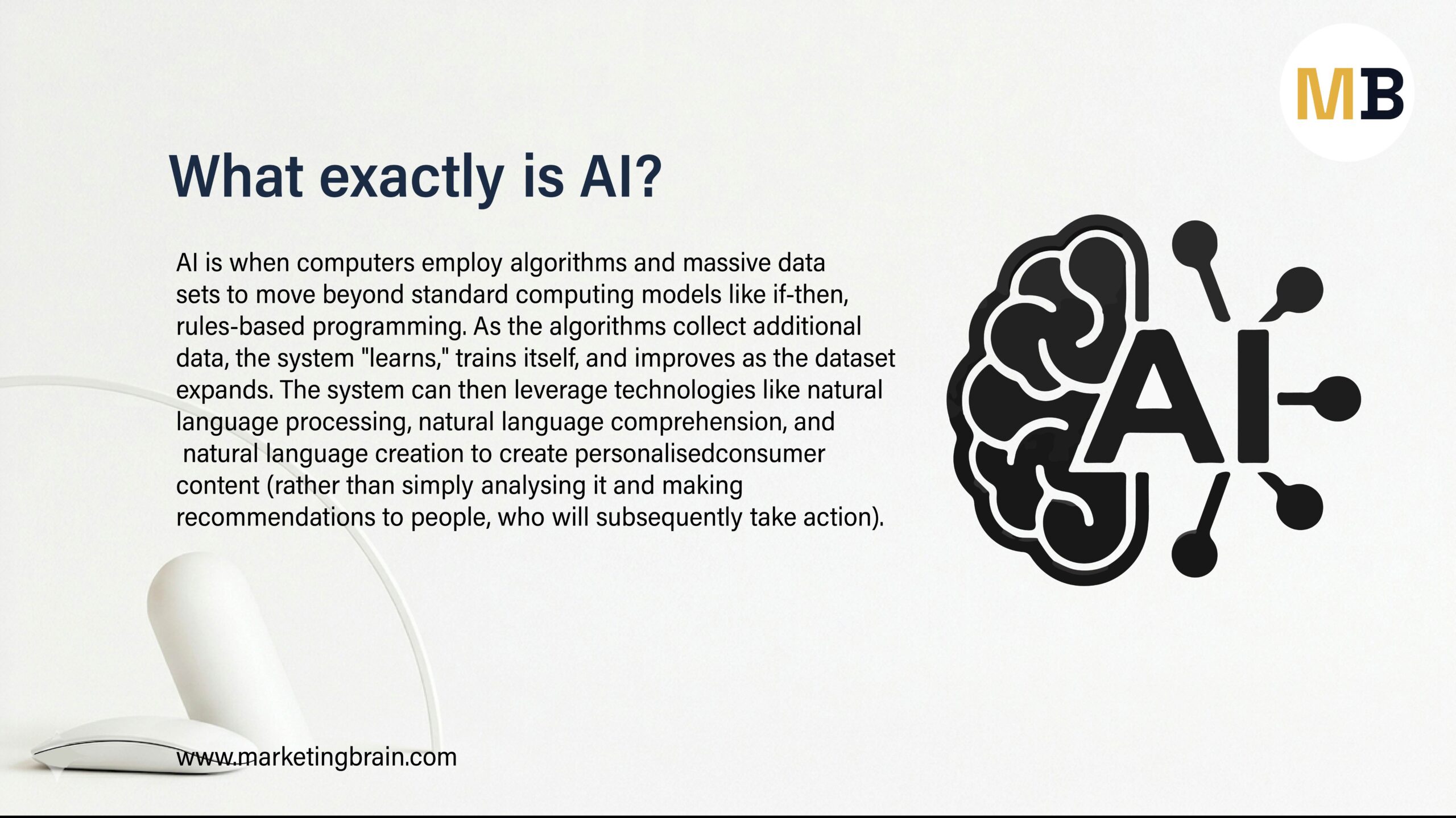 Basis of AI Technologies in Marketing
